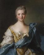 Jean Marc Nattier Madame de La Porte painting
